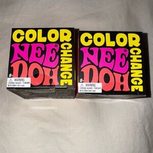 2 SEALED NEW COLOR CHANGING NEEDOHS
